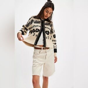 Free people Shelby Cardigan neutral combo